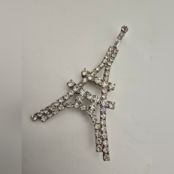 Vintage Eiffle Tower Brooch - Picture 2 of 10